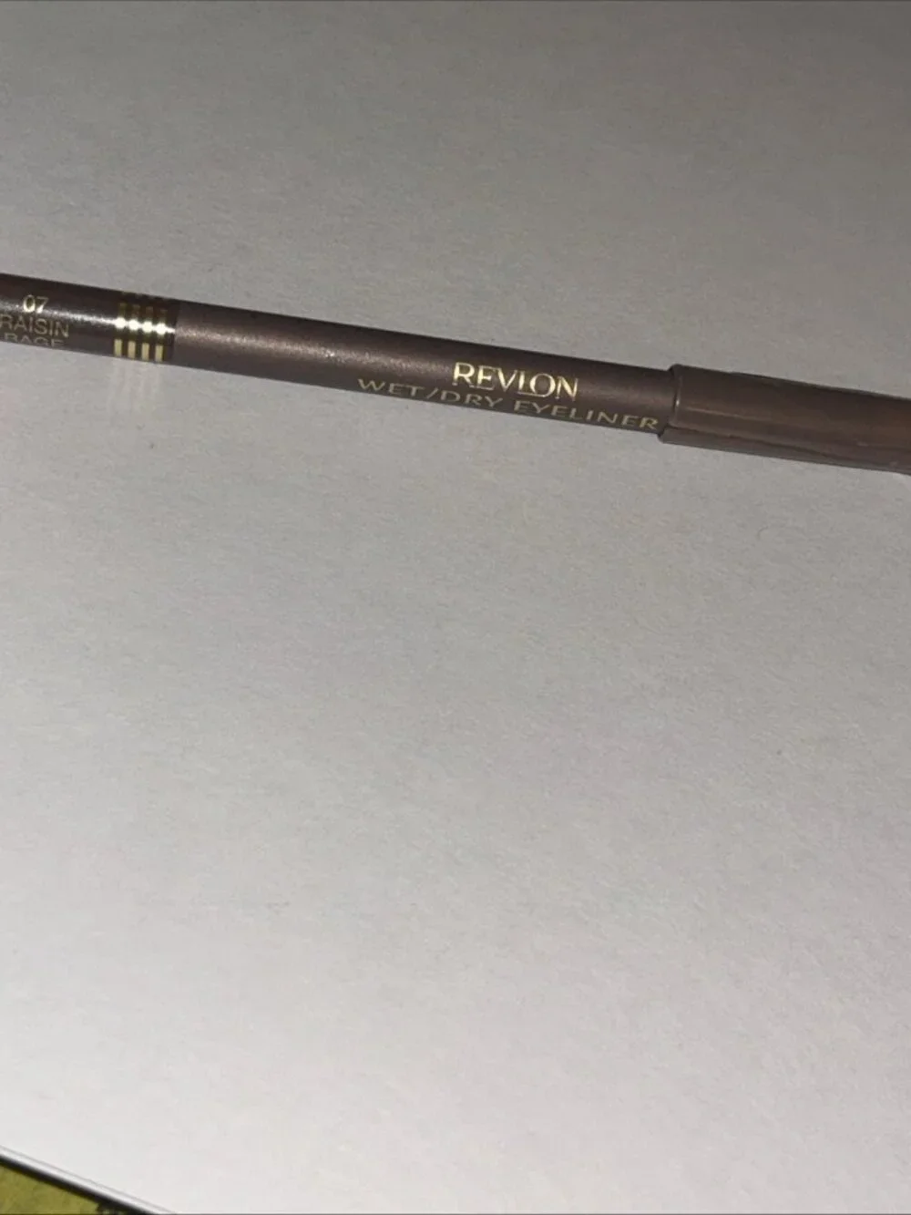 Revlon Wet/Dry Eyeliner #07 Raisin Rage Original Formula Made In Italy .084 oz
